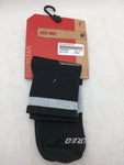 New 6-10 S M Specialized RBX Mid Sock Black Small/Medium