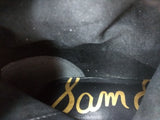 7.5 Sam Edelman Prina Leather Tall Knee High Riding Boot Black Studded