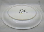 18" Oval Ducks Unlimited Platter Leaders in Wetland Conservation