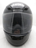 L Shoei RF-1000 Gloss Black Motorcycle Helmet Full Face Large
