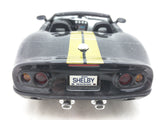 Shelby Series 1 Maisto 1:18 Die Cast Car Special Edition Black Gold Stripes