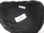 2 Hat de Ville Black Feather Valerie Modes Net Union Made Feathered
