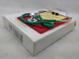 2008 Ornament Best Medicine Stethoscope Clipboard Doctor Nurse Hallmark Keepsake
