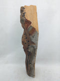 12” Wood Spirit Hand Wall Art Druid Old Man Tree Face Wizard Carving Branch Signed