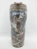 NEW Mavrick Drinking Mug Bonz Next Camo Hunter Elk Deer Horn Stainless Steel Foam Insulated EasyGo Sierra