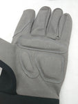 NEW XL Komatsu Work Gloves Grey Black NWOT