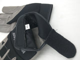 NEW XL Komatsu Work Gloves Grey Black NWOT