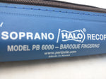 PB 6000 Peripole Angel Soprano Halo Recorder Flute Bag Baroque Fingering