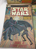4 Tin Sign Star Wars Comic Book Cover Open Road 8.5X13 Falcon Chebacca AT Walker Vader