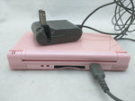 Pink Nintendo DS Lite USG-001 & Power Adapter