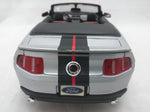 2010 Ford Mustang GT Maisto 1/18 Die Cast Convertible Silver