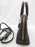 Faux Snake Mini Dome Coach Purse w/strap Handbag Bag Women