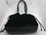 Black Velvet Victoria Secret Tote Purse Handbag Bag Women