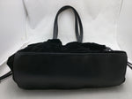 Black Velvet Victoria Secret Tote Purse Handbag Bag Women