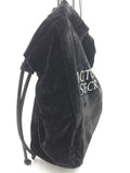 Black Velvet Victoria Secret Tote Purse Handbag Bag Women