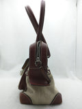 Leather Canvas Tapestry Logo Dooney Bourke Purse Handbag Bag Satchel Women