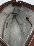 Leather Canvas Tapestry Logo Dooney Bourke Purse Handbag Bag Satchel Women