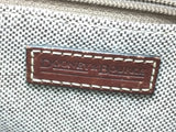 Leather Canvas Tapestry Logo Dooney Bourke Purse Handbag Bag Satchel Women