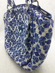 Blue Floral Vera Bradley Purse Handbag Bag Women