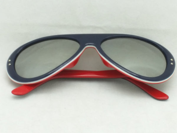 Bolle France by GH Japan Blue Red White Sunglasses Vintage  display picture 2