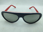 Bolle France by GH Japan Blue Red White  Sunglasses Vintage