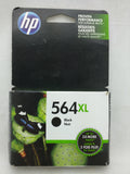 564XL Black Oct 2018 EXPIRED HP Ink Injet Printer Cartridge NOS Genuine