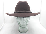 7.5 LHC Brands Hat Wool Elko Western Cowboy Brown