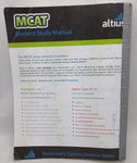 Altius MCAT Student Study Manual 6th Edition 2018