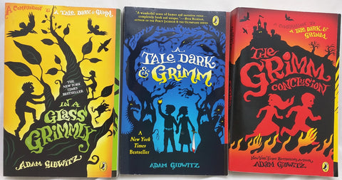3 A Tale Dark and Grimm Gidwitz Book Set Glass Grimmly Conclusion Paperback
