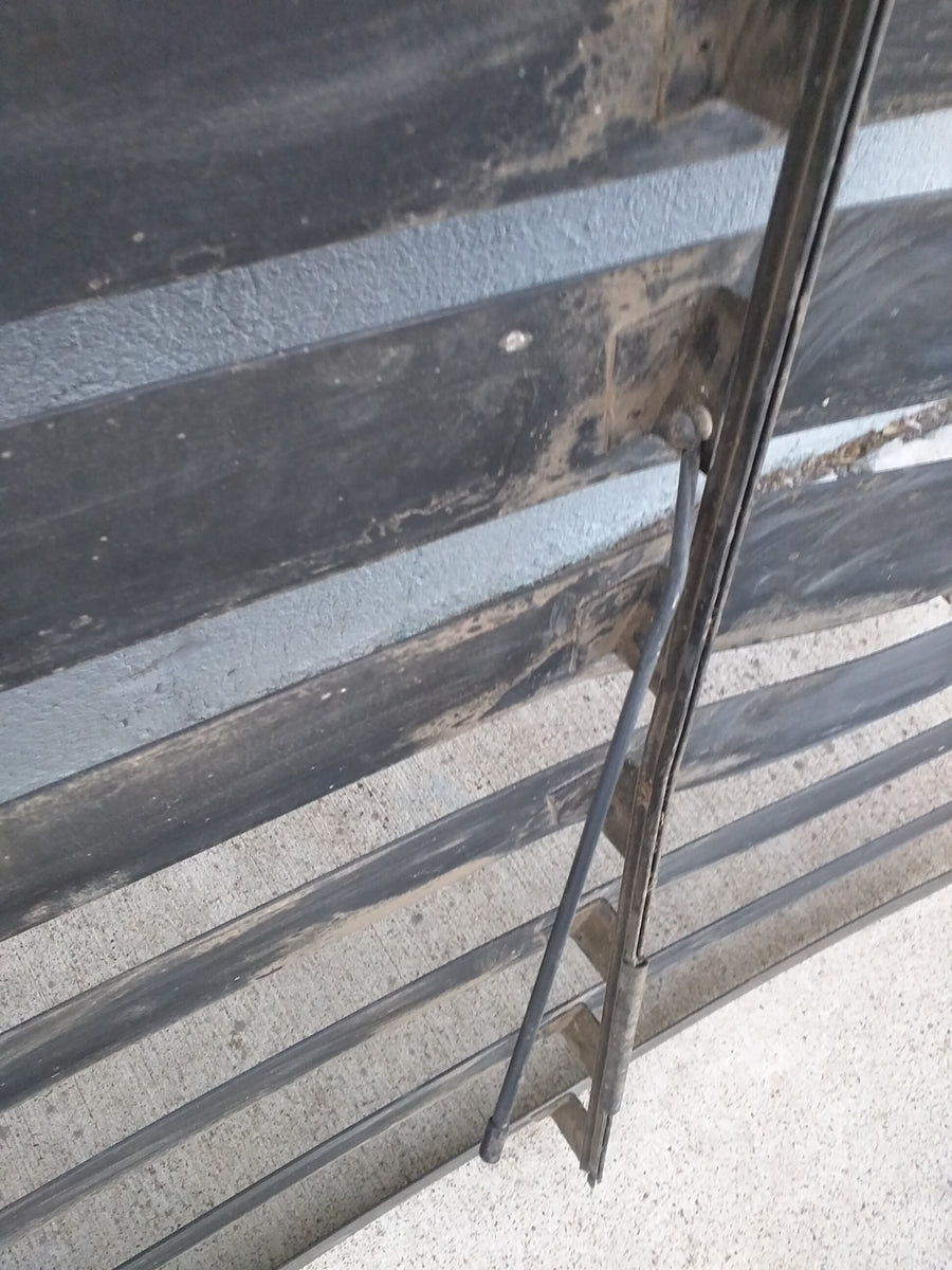 12 Slat Rear Window Louver Aluminum 1980s ? Vintage Louvers Auto Car ...