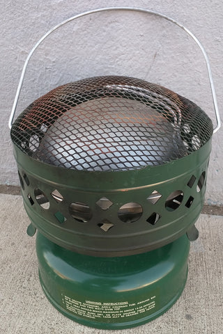coleman tent heater 511A Coleman Heater 5000 Btu 1966 Vintage Green – Pocatello Market