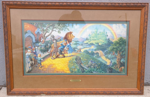 Gustafson Wizard of Oz Print Signed Numbered Scott Framed Limited