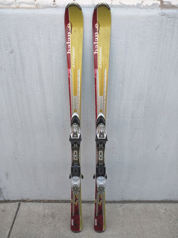 158 Atomic Balanze Skis Downhill Youth Women's Bindings Device 259