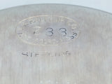 4.5" Bowl Sigma Phi Kappa Fraternity Sterling Silver Balfor 1873 233