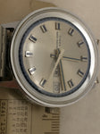 Timex Day Date Time Watch Mens Stainless Steel 1970s Marlin Sportster 26850 2772 Vintage