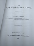 The Rise and Fall of Nauvoo Roberts Reproduction of the 1900 First Edition Commemorative LDS