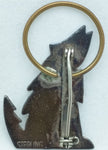 Sterling Silver Coyote Pin Moon