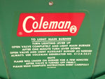 1970s? Coleman 2 Burner Camping Stove Model 413G USA Made Wichita Kansas Vintage