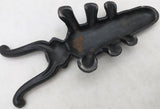 Beetle Shoe Remover USA Rustic Cast Iron Longhorn Bug Boot Jack Scarab Garden Farm