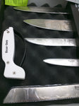 Messerstahl 5 Piece Gourmet Kitchen Knife Set Professional Steel w/ Sharpener