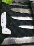 Messerstahl 5 Piece Gourmet Kitchen Knife Set Professional Steel w/ Sharpener