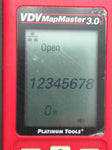 T130 VDV MapMaster 3.0 Cable Tester Platinum Tools Main Unit T568A/B