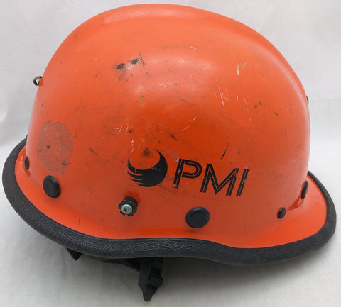R5 PMI Pacific Helmet Safety Helmet Orange full brim Lineman Fiberglass