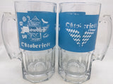 2 Snowbird Beer Mug Oktoberfest Octoberfest Ski Resort Skiing Heavy Glass Utah UT