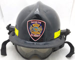 Cairns 660 Fireman Helmet Black ESS NFPA Firefighting Goggles Hat Costume North Summit