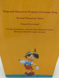 Animated Pinocchio Disney Singing Telco Christmas Marionette Puppet Display w/ box