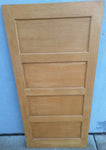 1934 Wood 4 Drawer File Cabinet Removable Side Panels Metal Frame Department of Justice USIBP