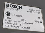 Bosch UM3 550 Watt Food Processor Mixer W. Germany