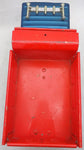 1970s ERTL Dump Truck International Steel TRANSTAR Orange Blue Automatic Vintage