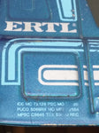 1970s ERTL Dump Truck International Steel TRANSTAR Orange Blue Automatic Vintage